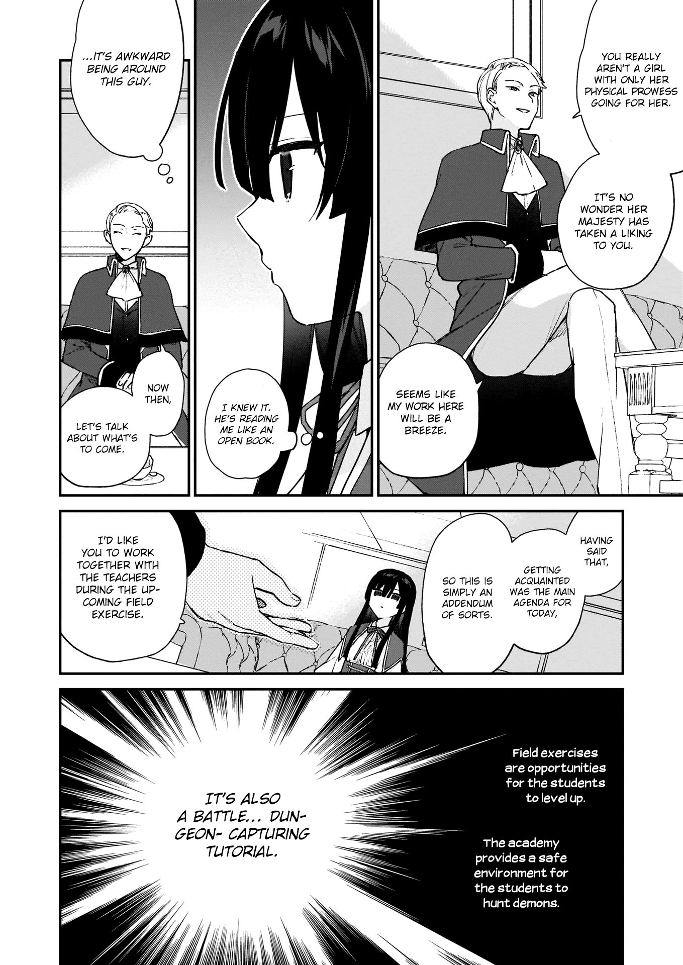 Villainess Level 99 ~I may be the Hidden Boss but I'm not the Demon Lord~ Chapter 6 page 10 - Chapter 6