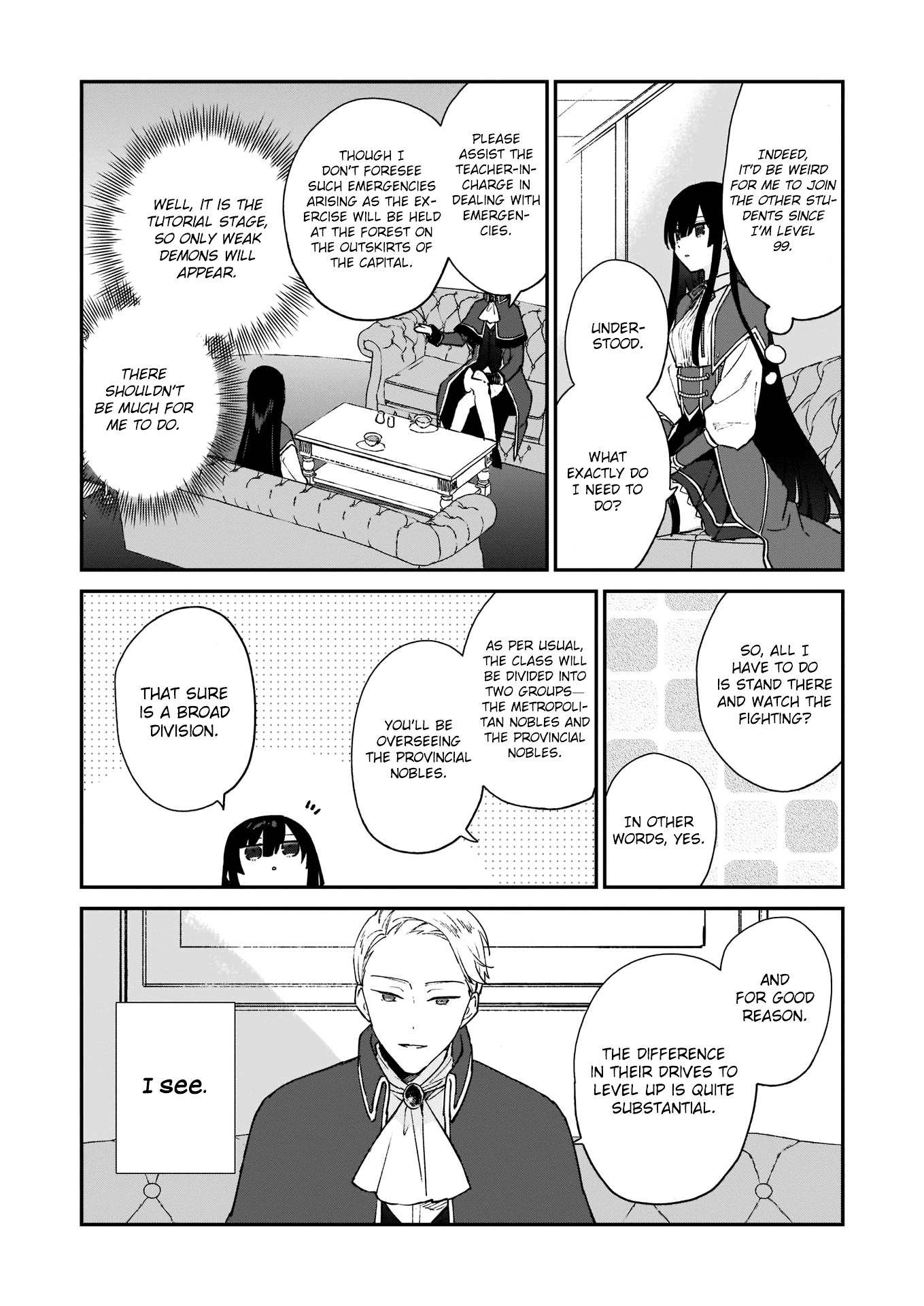 Villainess Level 99 ~I may be the Hidden Boss but I'm not the Demon Lord~ Chapter 6 page 11 - Chapter 6