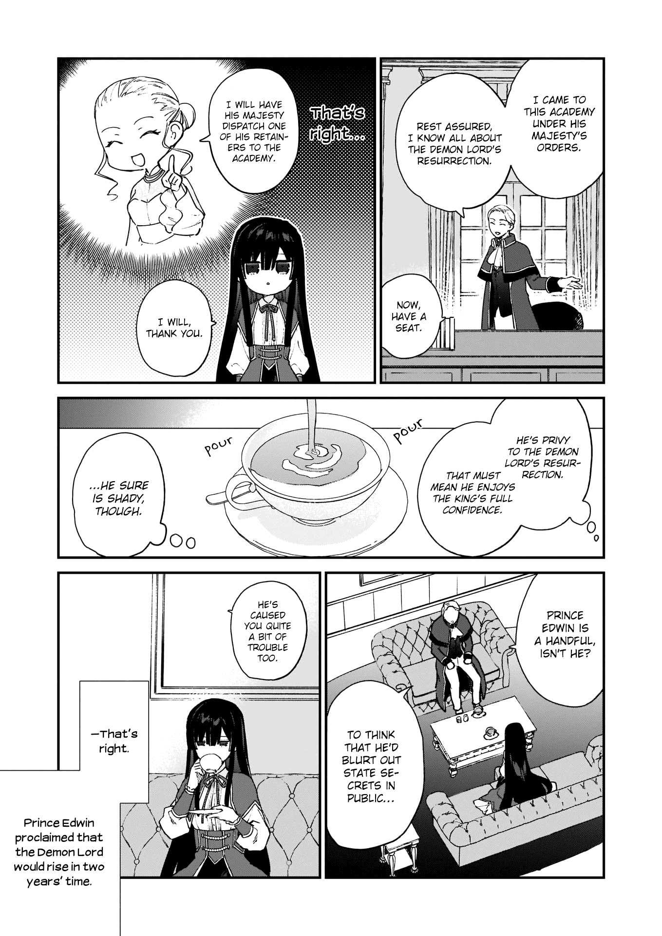 Villainess Level 99 ~I may be the Hidden Boss but I'm not the Demon Lord~ Chapter 6 page 5 - Chapter 6