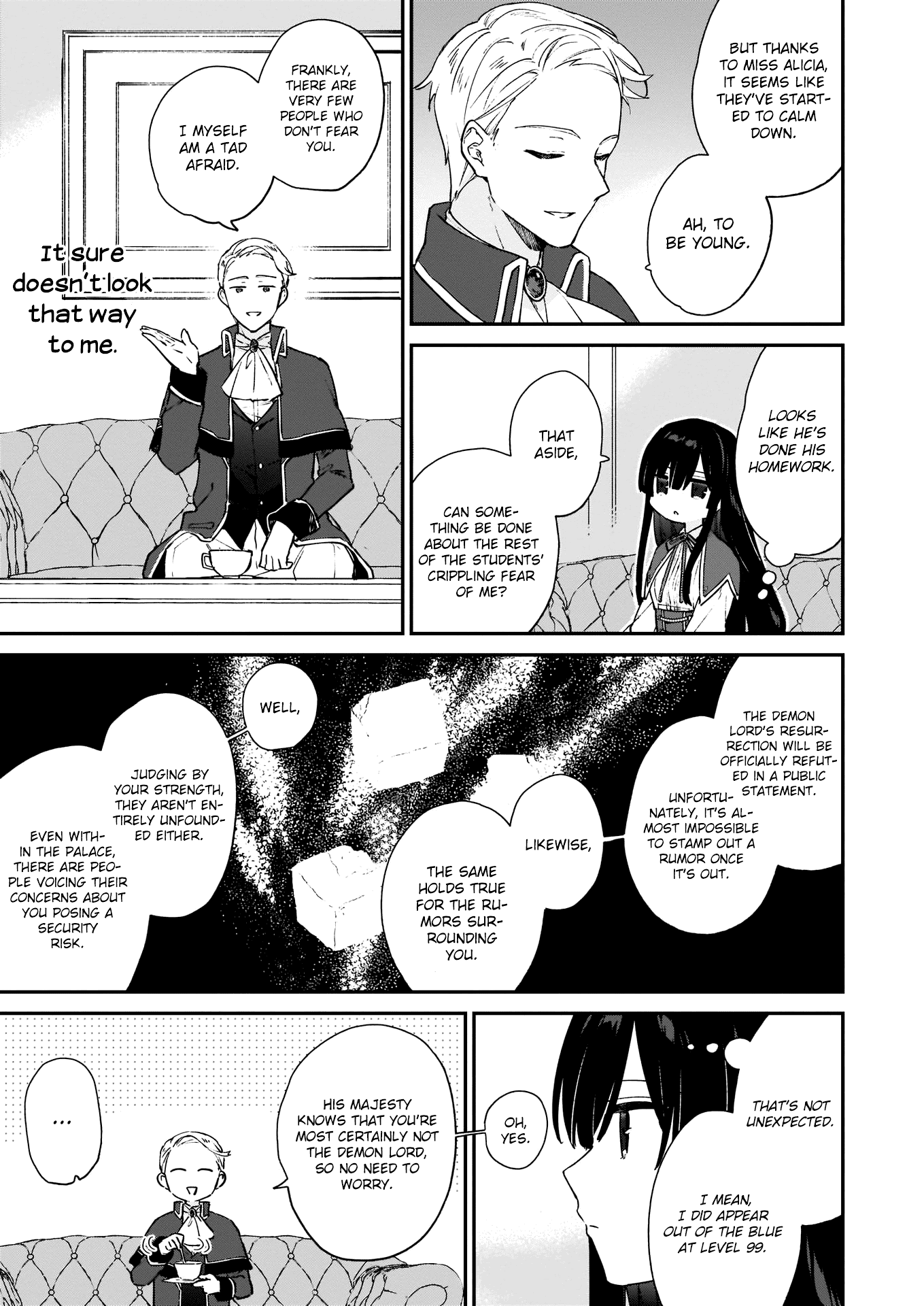 Villainess Level 99 ~I may be the Hidden Boss but I'm not the Demon Lord~ Chapter 6 page 7 - Chapter 6