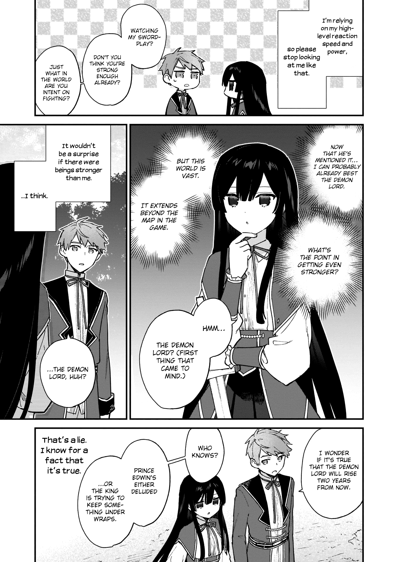Villainess Level 99 ~I may be the Hidden Boss but I'm not the Demon Lord~ Chapter 7 page 14 - Chapter 7
