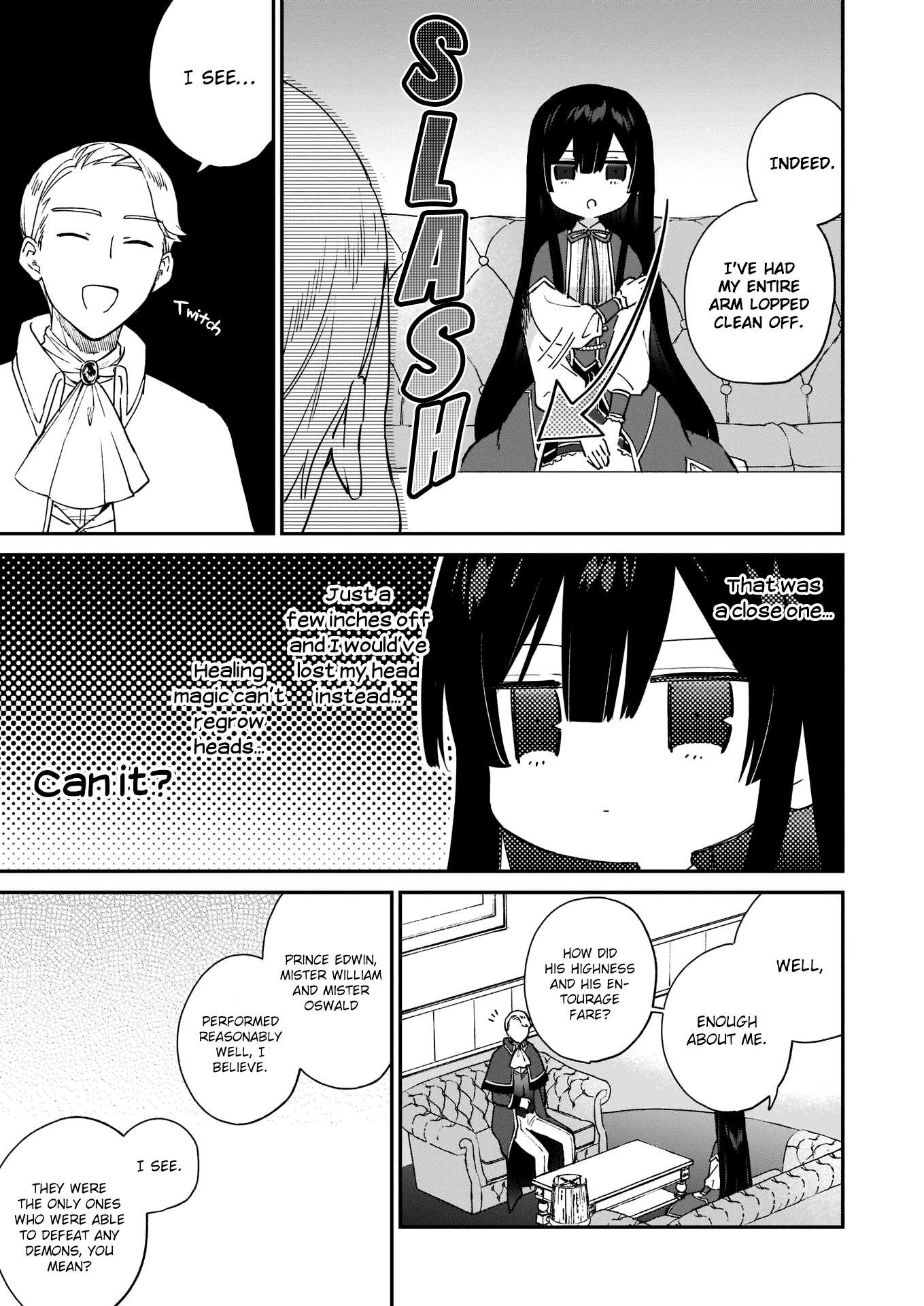 Villainess Level 99 ~I may be the Hidden Boss but I'm not the Demon Lord~ Chapter 7 page 4 - Chapter 7