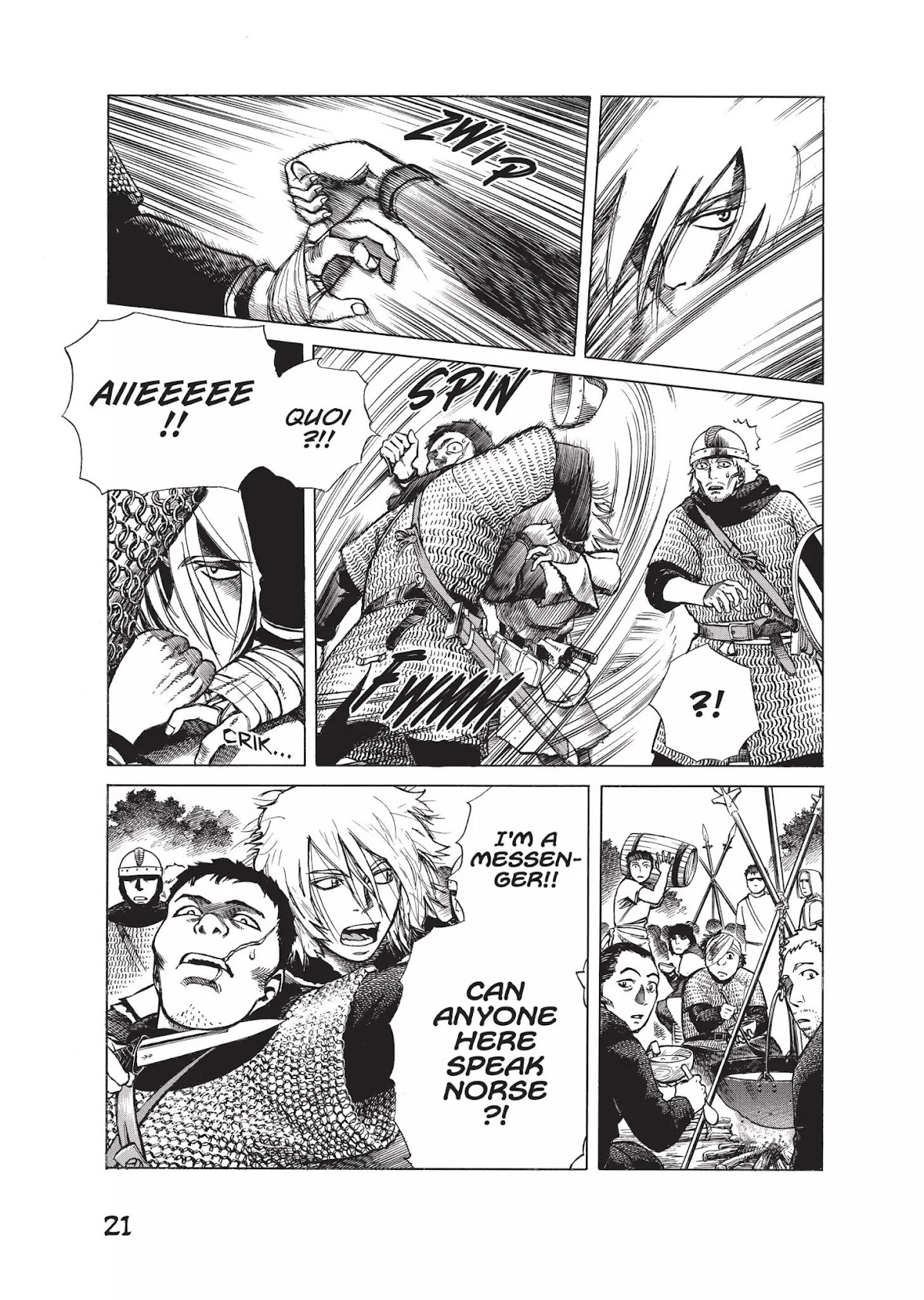 Vinland Saga manga, chapter 1, page 21 of 88