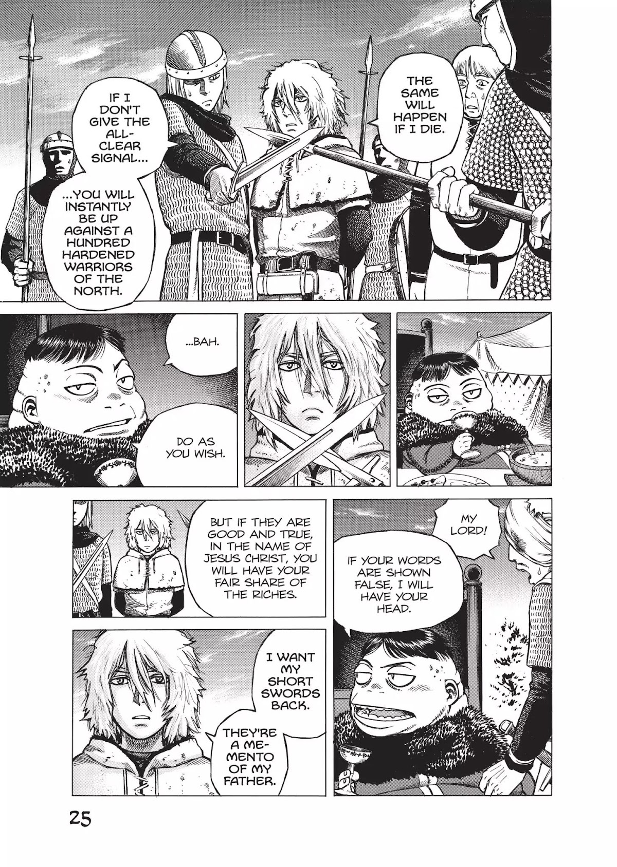 Vinland Saga manga, chapter 1, page 25 of 88