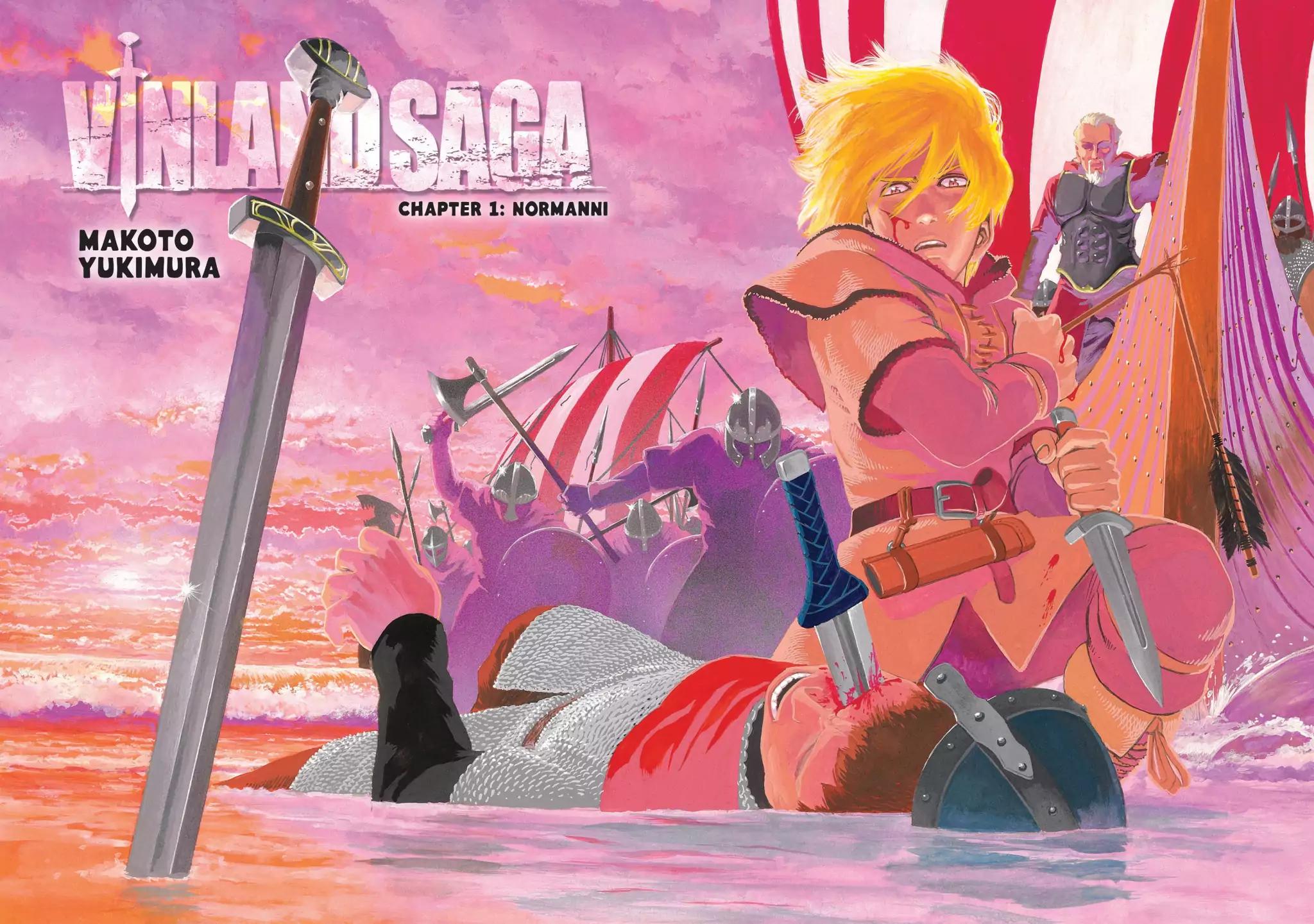 Vinland Saga manga, chapter 1, page 3 of 88