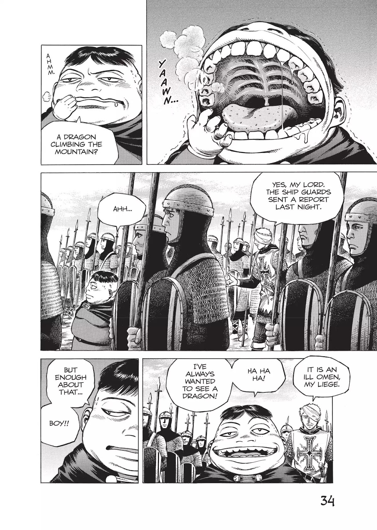 Vinland Saga manga, chapter 1, page 34 of 88