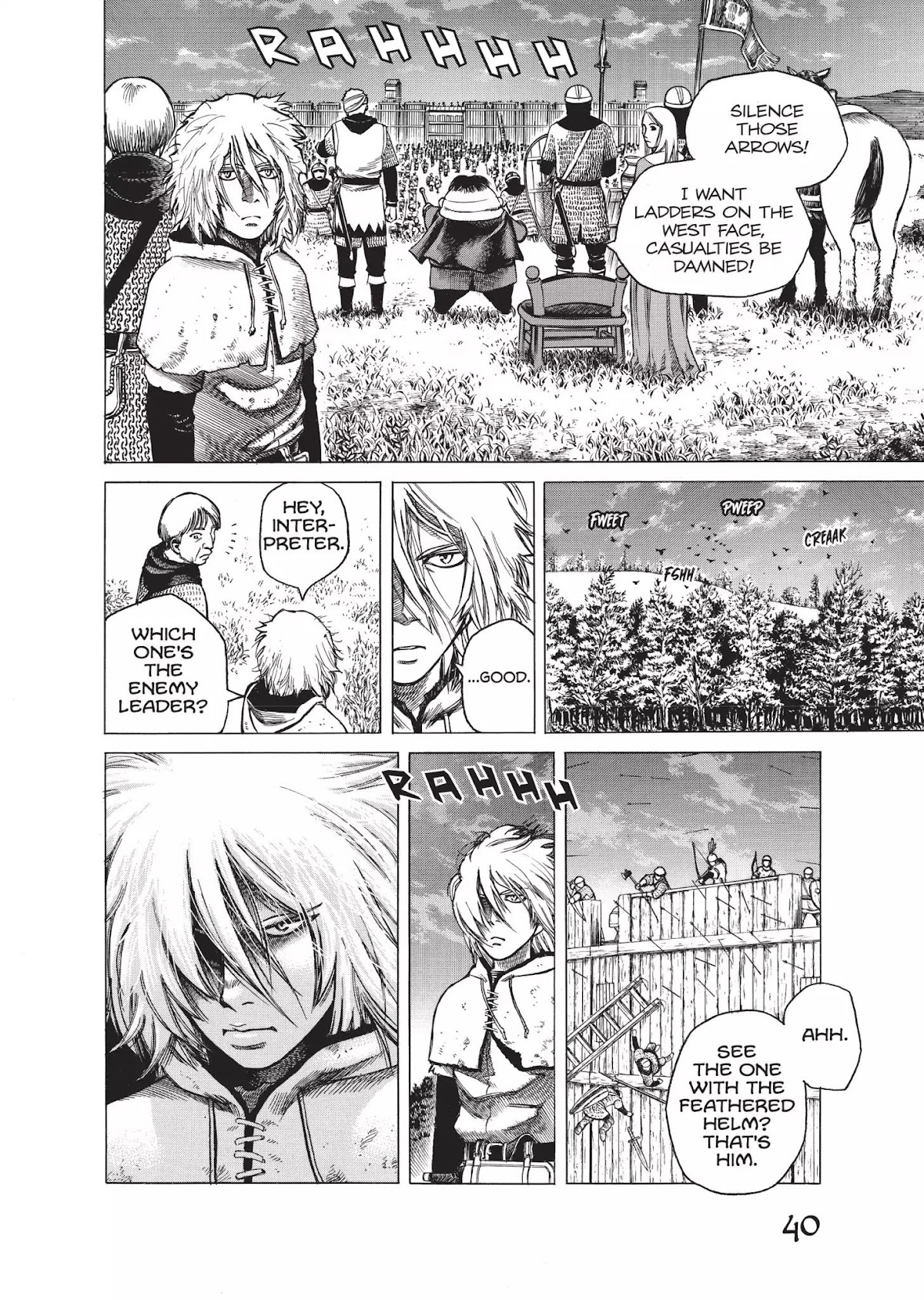 Vinland Saga manga, chapter 1, page 40 of 88