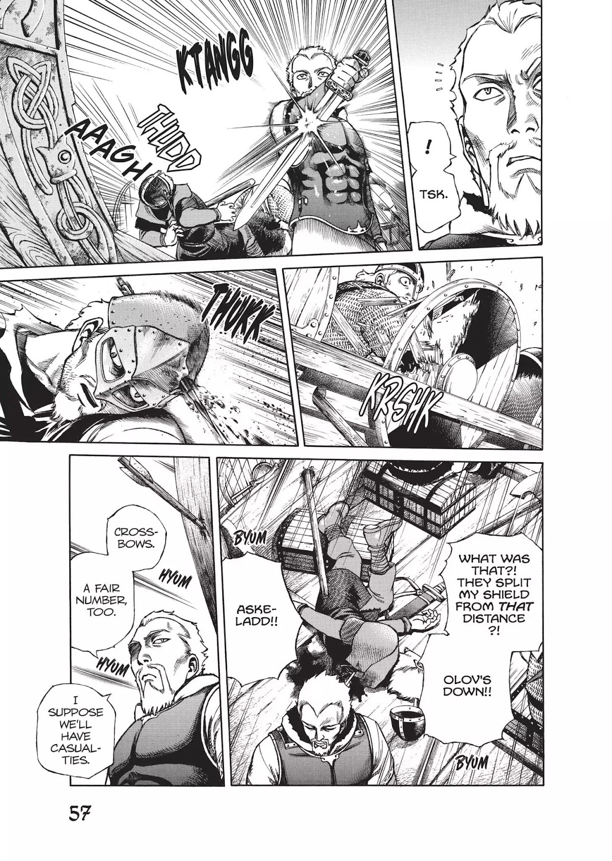 Vinland Saga manga, chapter 1, page 56 of 88