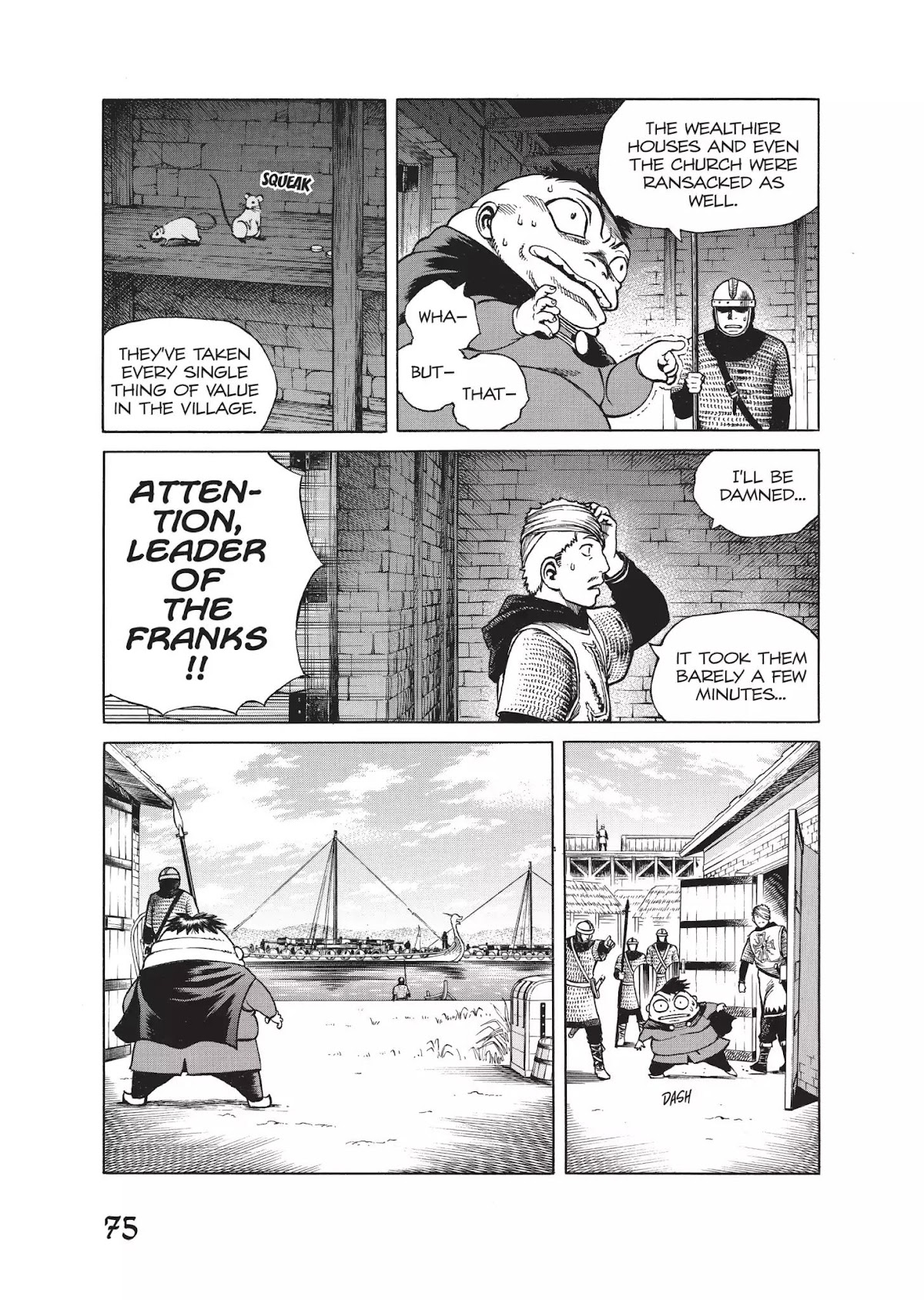 Vinland Saga manga, chapter 1, page 74 of 88