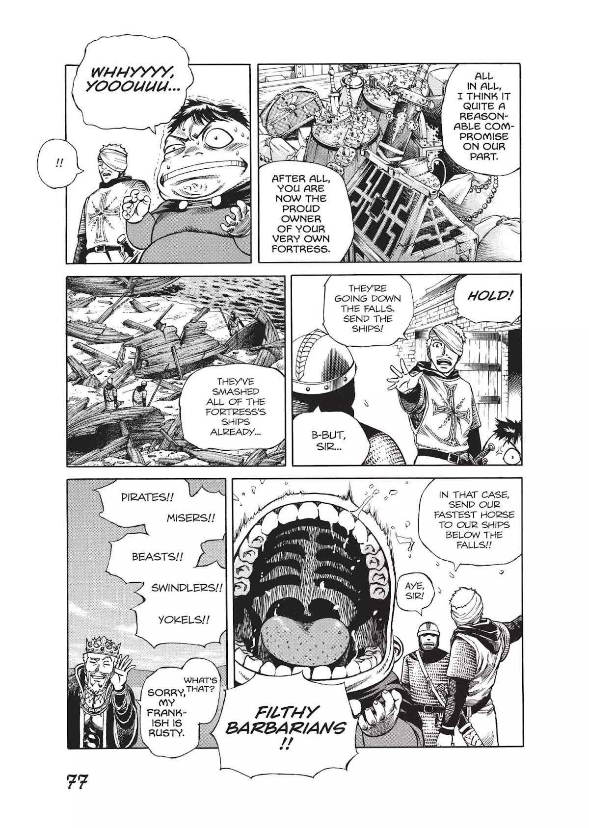 Vinland Saga manga, chapter 1, page 76 of 88