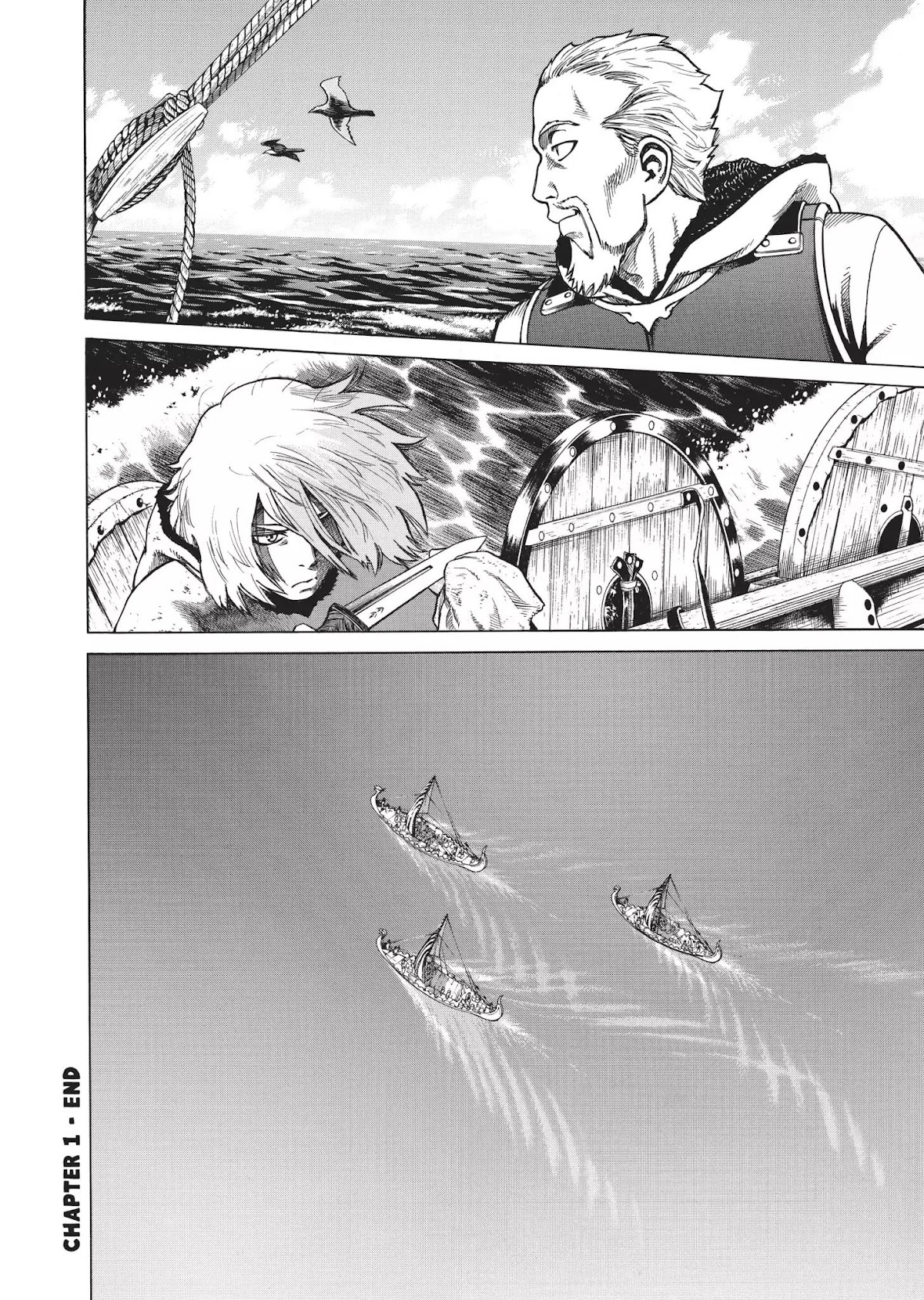 Vinland Saga manga, chapter 1, page 88 of 88