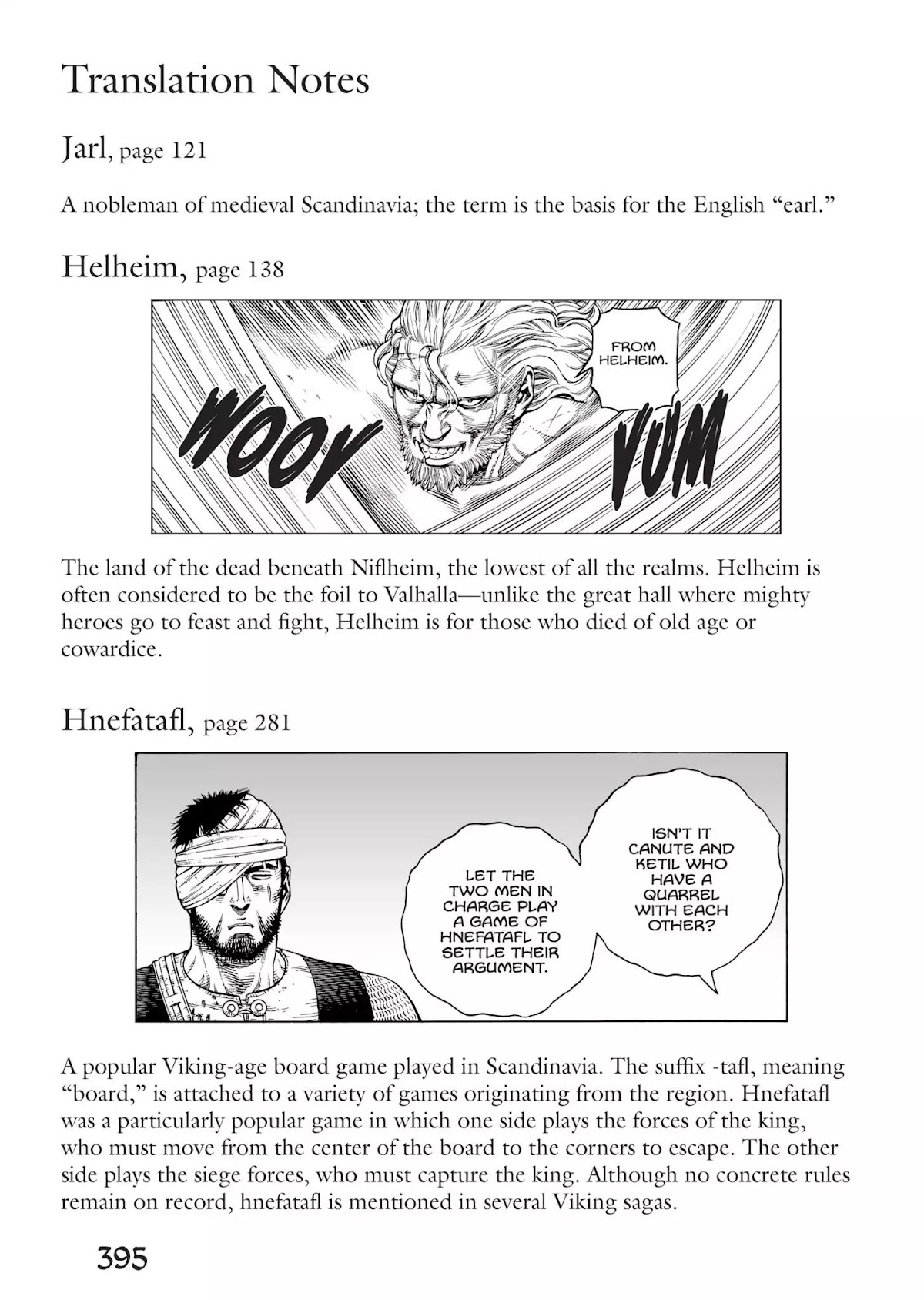 Vinland Saga Chapter 100.5 page 1 - Vol.7 Translation Notes