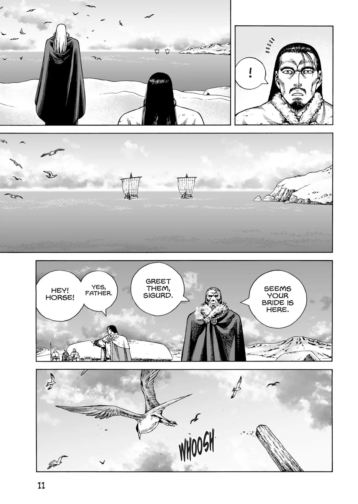 Vinland Saga Chapter 101 page 12 - Chapter 101: The Fettered Tern (1)