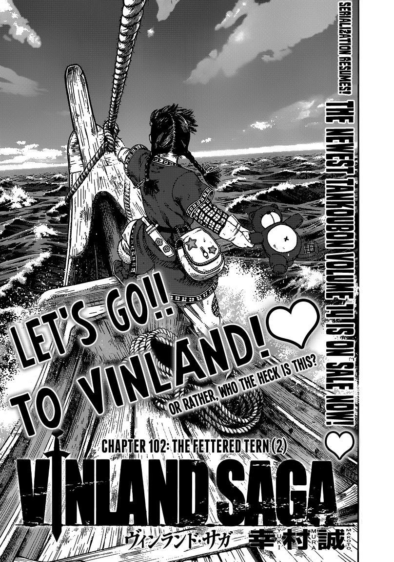 Vinland Saga Chapter 102 page 1 - Chapter 102 : The fettered tern (002)