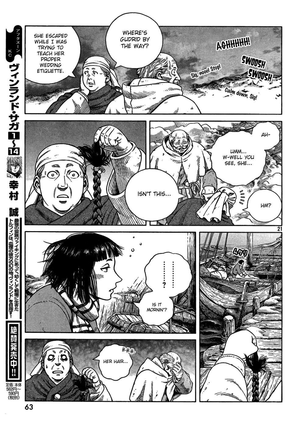 Vinland Saga Chapter 103 page 21 - Chapter 103 : The Fettered Tern (003)