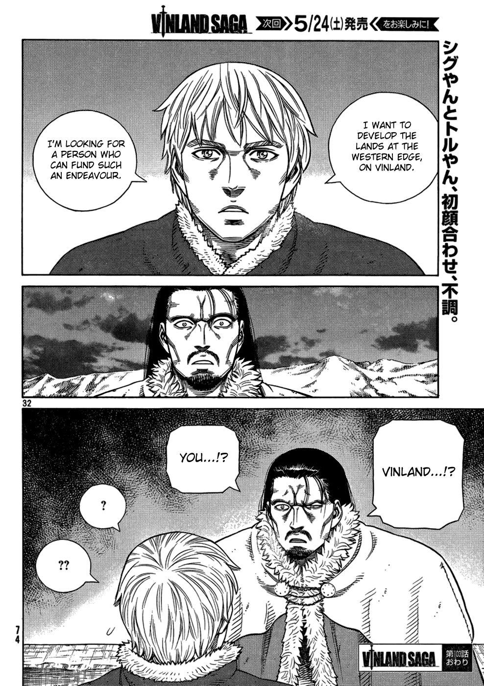 Vinland Saga Chapter 103 page 32 - Chapter 103 : The Fettered Tern (003)