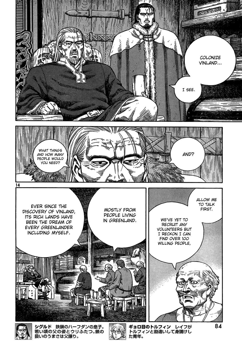 Vinland Saga Chapter 104 page 14 - Chapter 104 : The Fettered Tern (004)