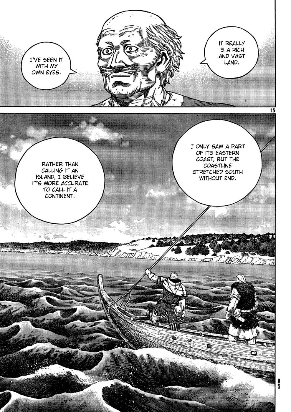 Vinland Saga Chapter 104 page 15 - Chapter 104 : The Fettered Tern (004)