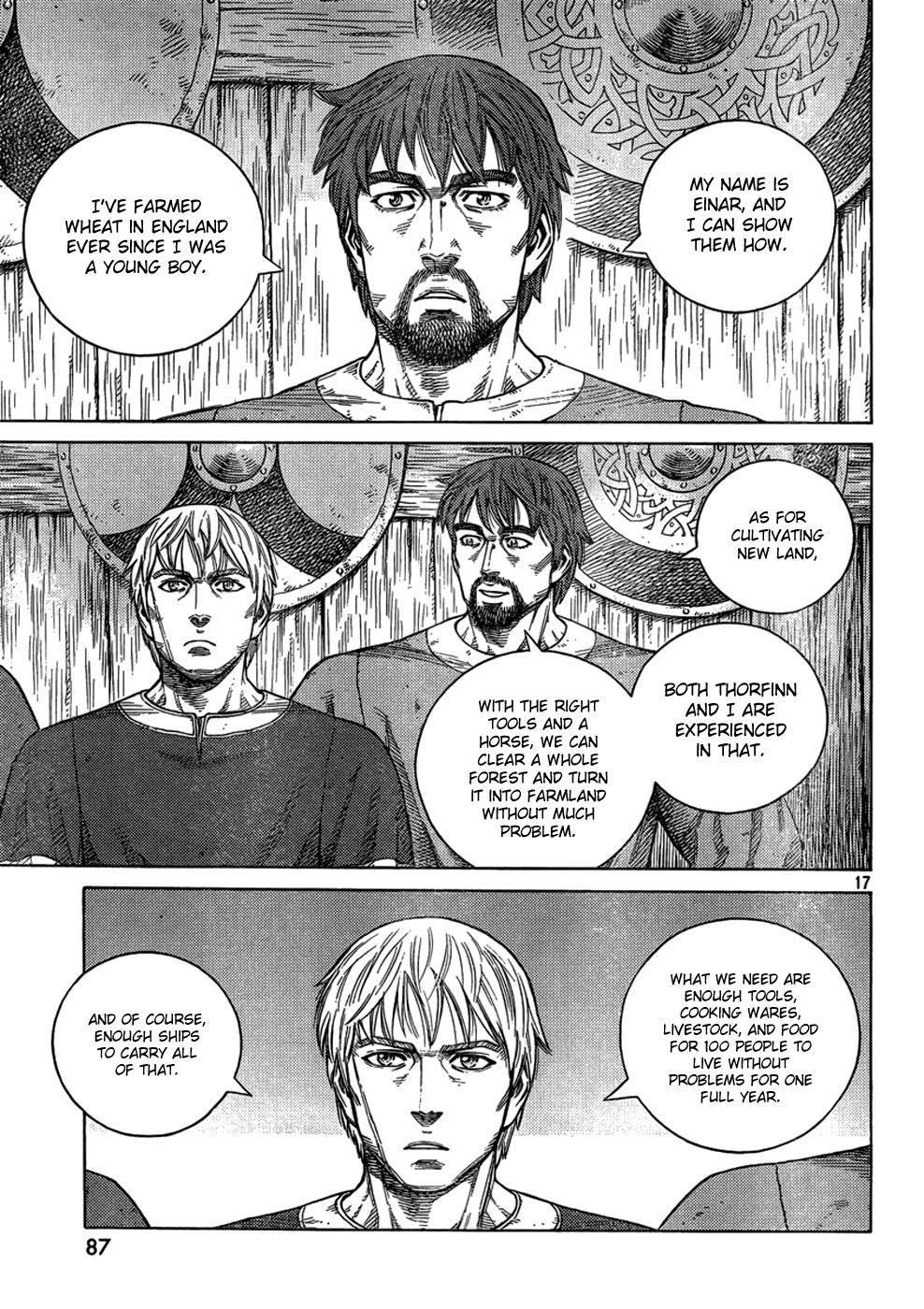 Vinland Saga Chapter 104 page 17 - Chapter 104 : The Fettered Tern (004)
