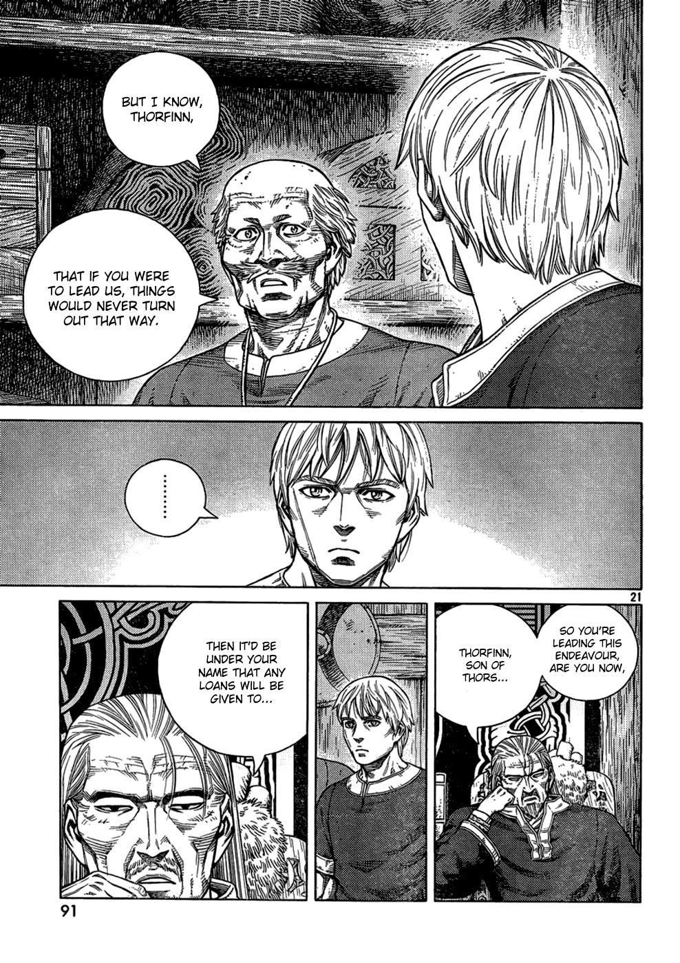 Vinland Saga Chapter 104 page 21 - Chapter 104 : The Fettered Tern (004)