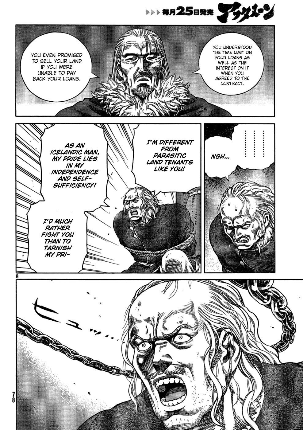 Vinland Saga Chapter 104 page 8 - Chapter 104 : The Fettered Tern (004)