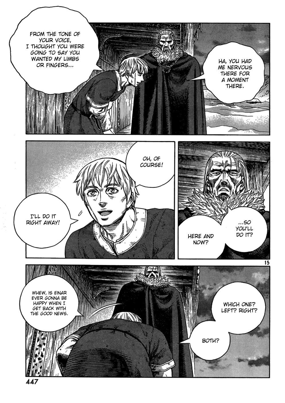 Vinland Saga Chapter 105 page 15 - Chapter 105 : The Fettered Tern (005)