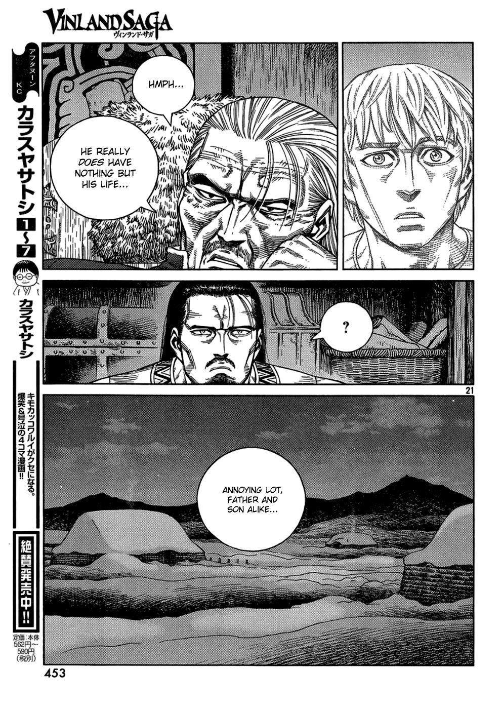 Vinland Saga Chapter 105 page 21 - Chapter 105 : The Fettered Tern (005)