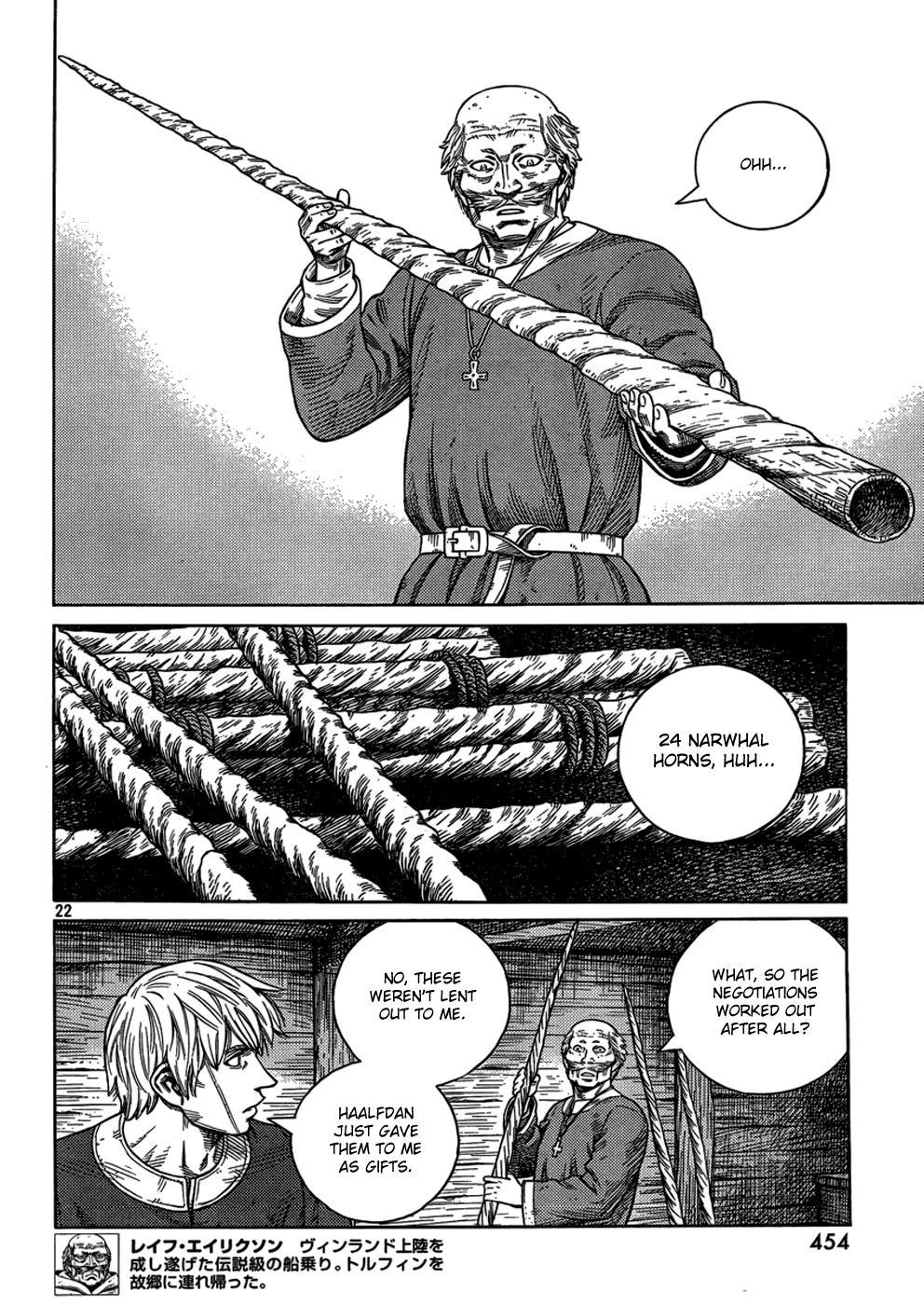 Vinland Saga Chapter 105 page 22 - Chapter 105 : The Fettered Tern (005)