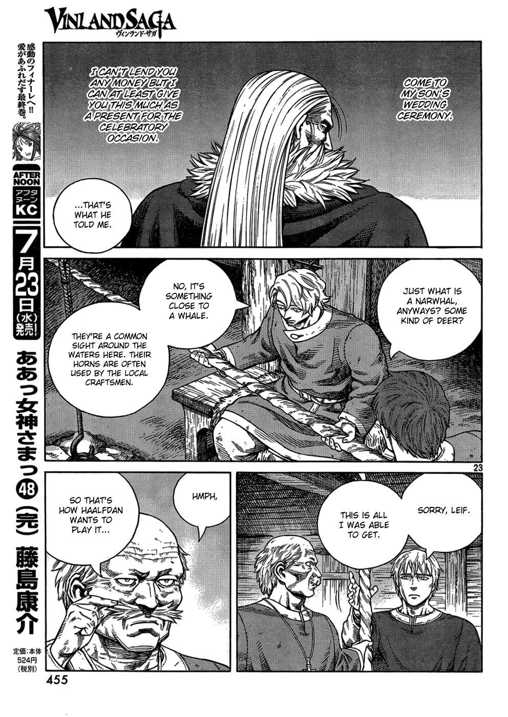 Vinland Saga Chapter 105 page 23 - Chapter 105 : The Fettered Tern (005)