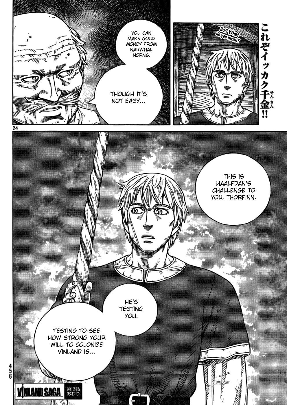 Vinland Saga Chapter 105 page 24 - Chapter 105 : The Fettered Tern (005)