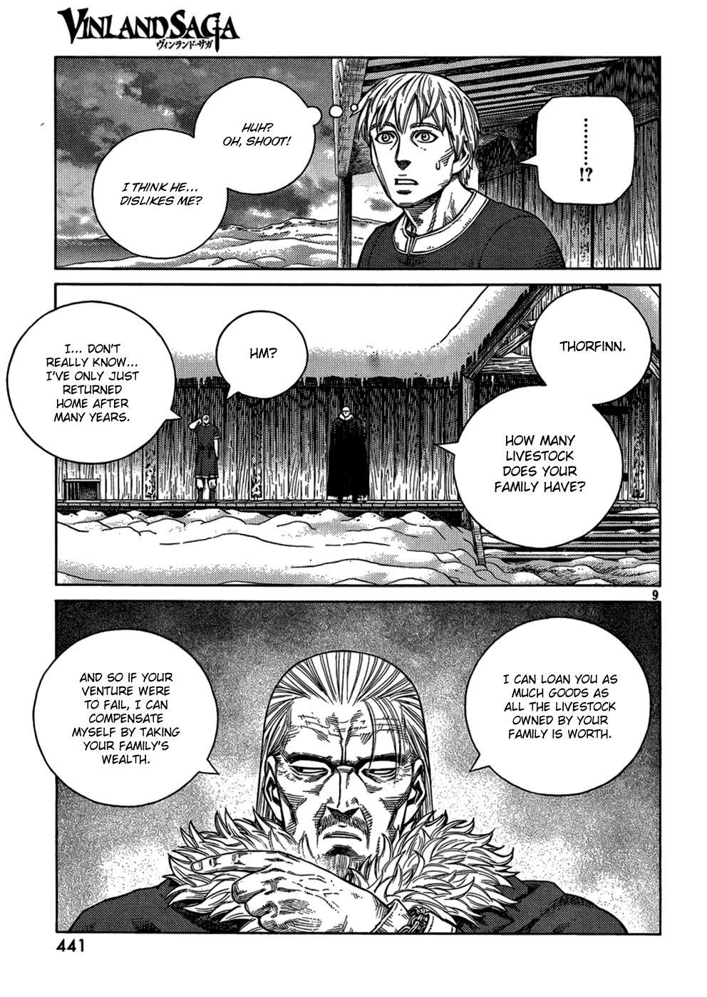 Vinland Saga Chapter 105 page 9 - Chapter 105 : The Fettered Tern (005)