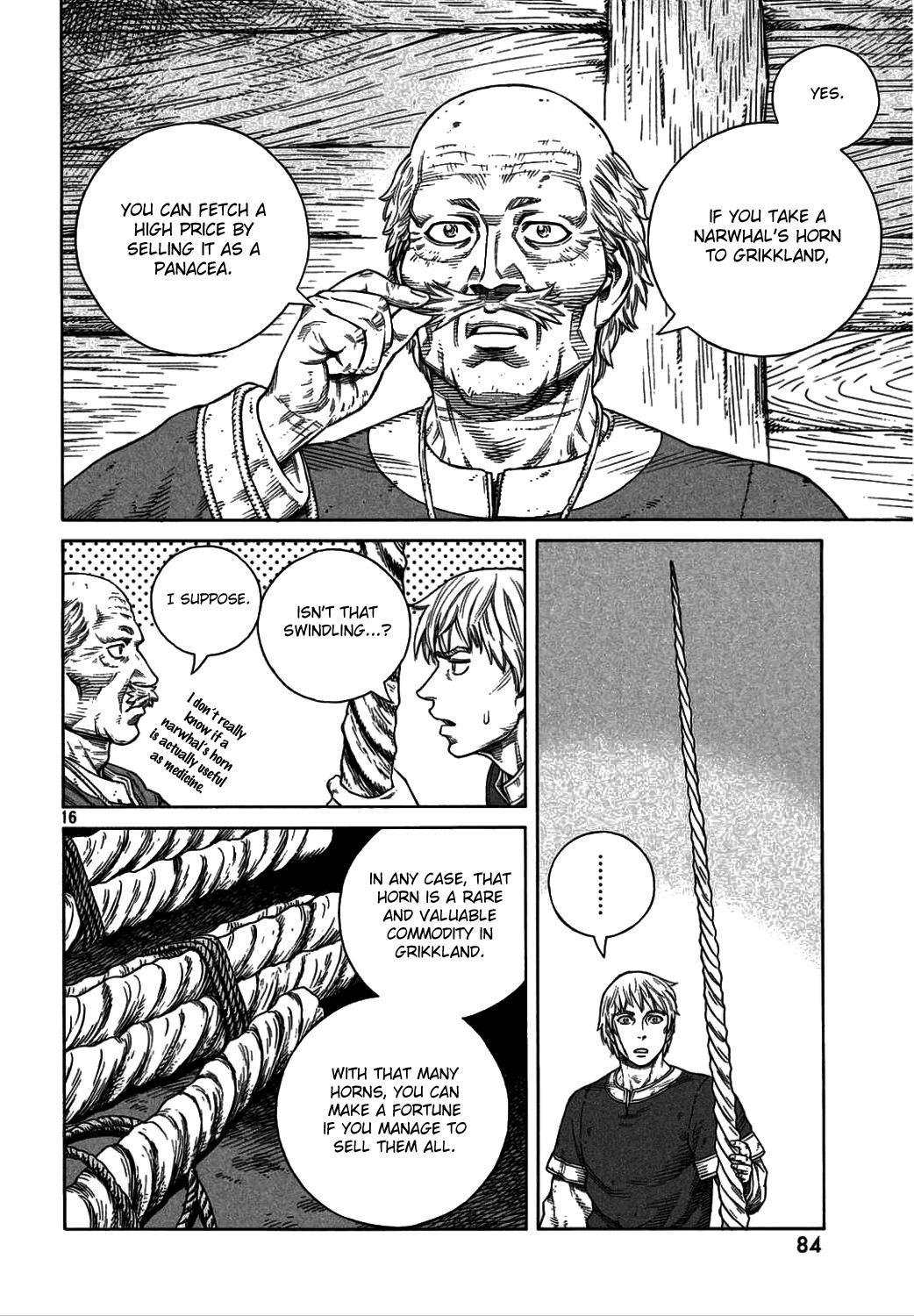 Vinland Saga Chapter 106 page 16 - Chapter 106 : The Fettered Tern (006)