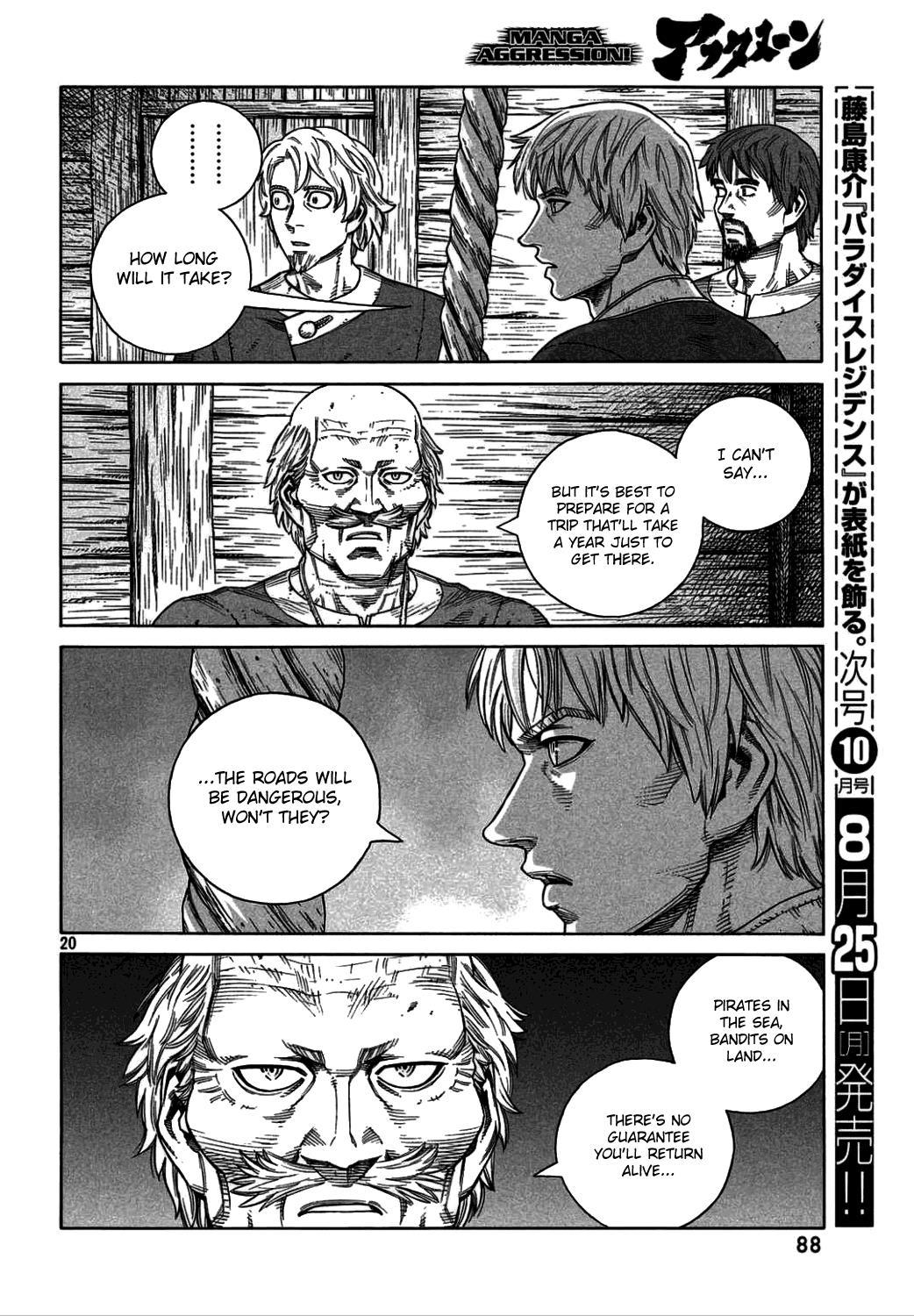 Vinland Saga Chapter 106 page 20 - Chapter 106 : The Fettered Tern (006)