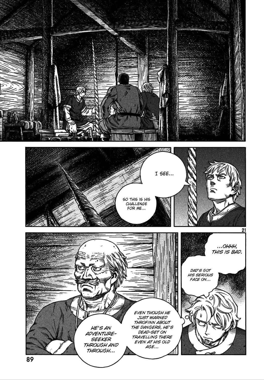 Vinland Saga Chapter 106 page 21 - Chapter 106 : The Fettered Tern (006)