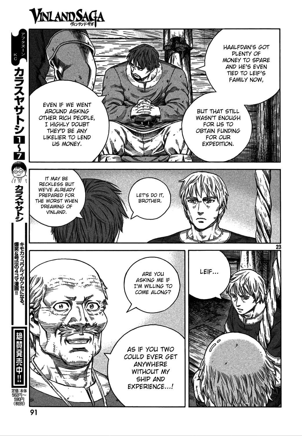 Vinland Saga Chapter 106 page 23 - Chapter 106 : The Fettered Tern (006)