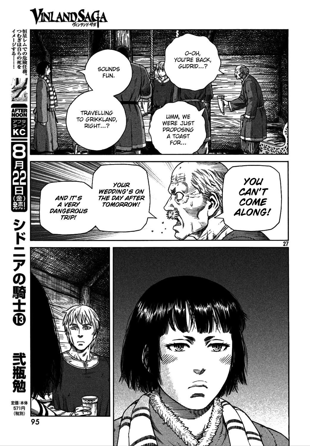 Vinland Saga Chapter 106 page 27 - Chapter 106 : The Fettered Tern (006)