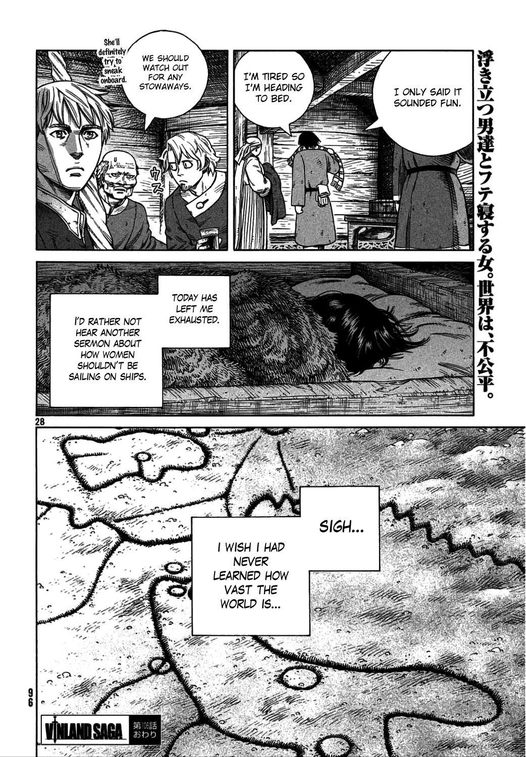Vinland Saga Chapter 106 page 28 - Chapter 106 : The Fettered Tern (006)