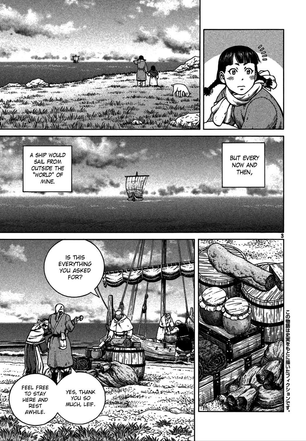 Vinland Saga Chapter 106 page 3 - Chapter 106 : The Fettered Tern (006)