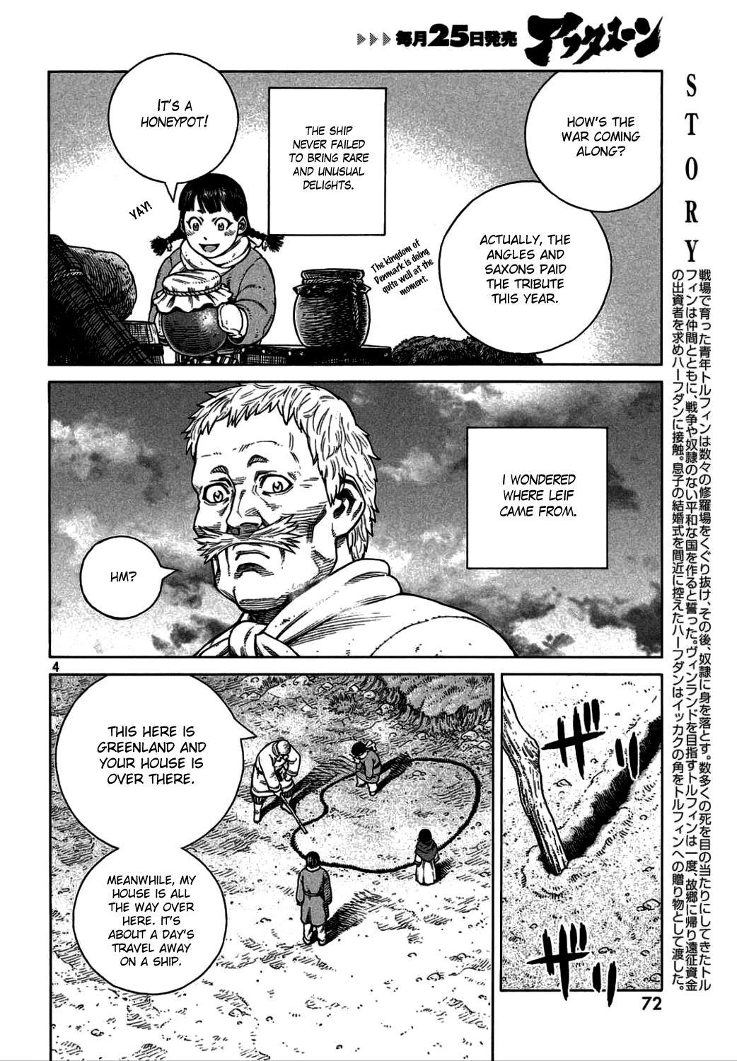 Vinland Saga Chapter 106 page 4 - Chapter 106 : The Fettered Tern (006)