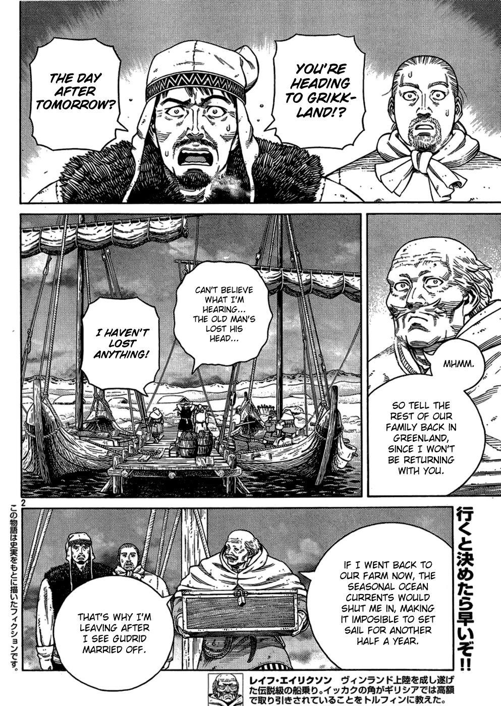 Vinland Saga Chapter 107 page 2 - Chapter 107 : The Fettered Tern (007)