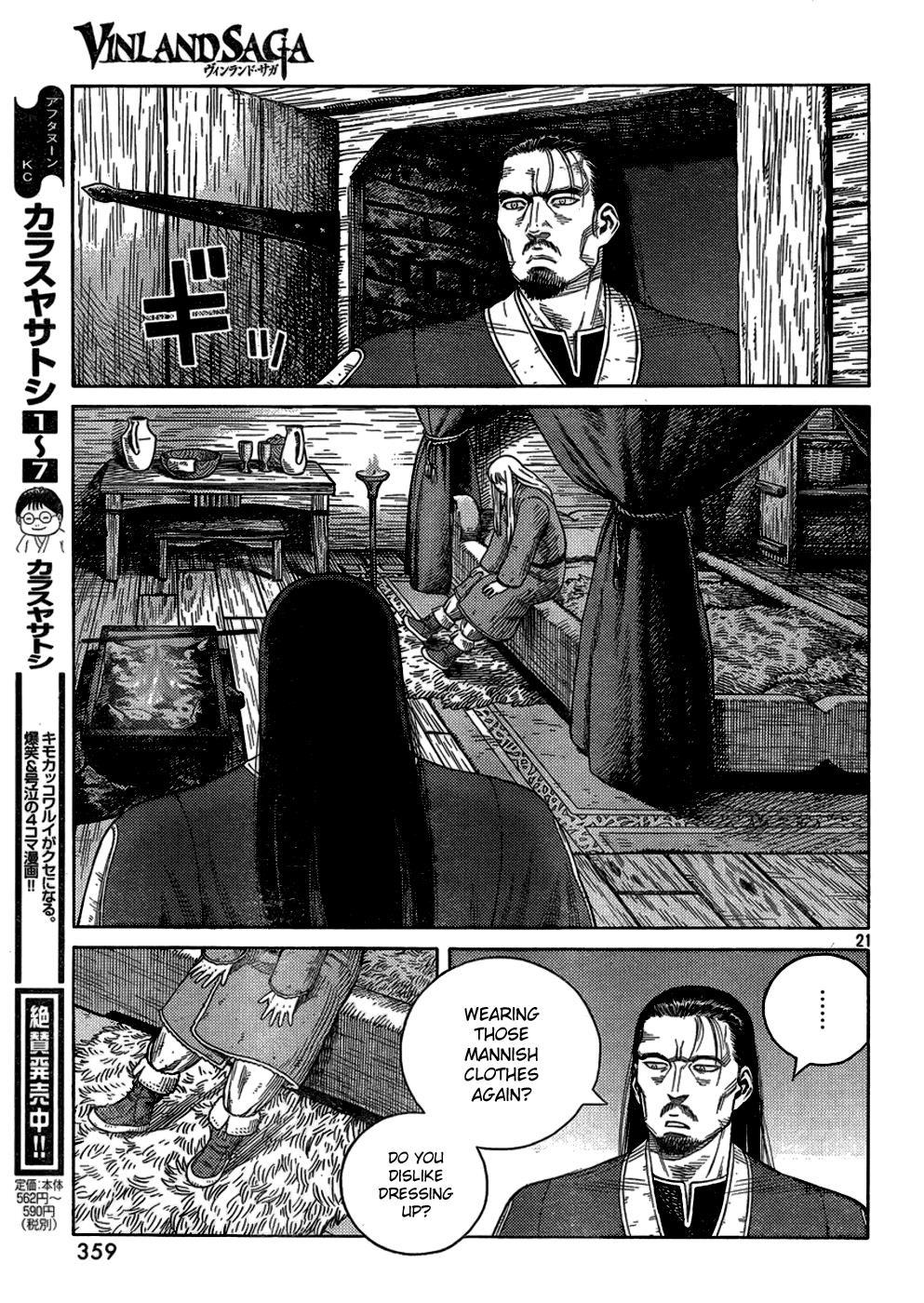 Vinland Saga Chapter 107 page 21 - Chapter 107 : The Fettered Tern (007)