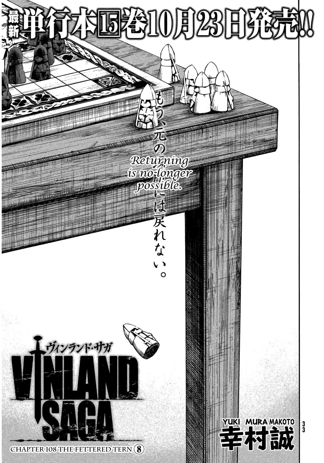 Vinland Saga Chapter 108 page 2 - Chapter 108 : The Fettered Tern (008)