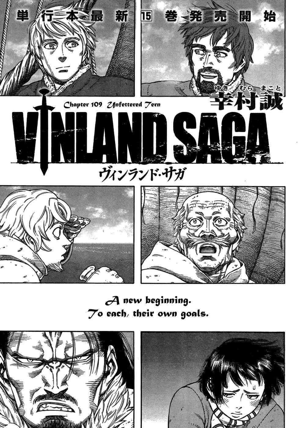 Vinland Saga Chapter 109 page 1 - Chapter 109 : Unfettered Tern (009)