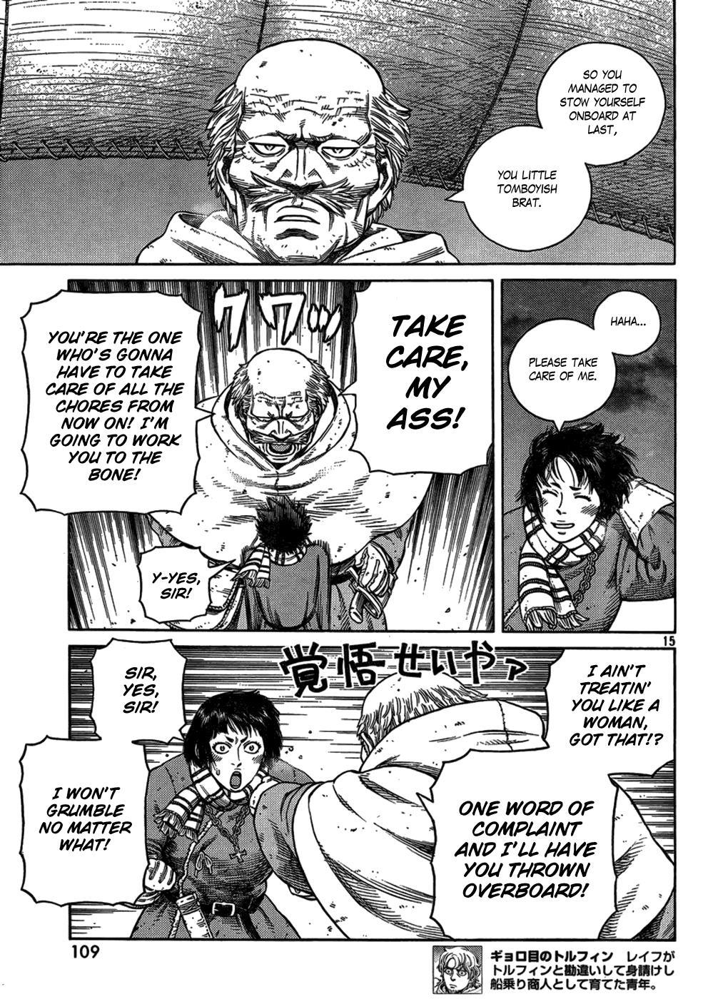 Vinland Saga Chapter 109 page 15 - Chapter 109 : Unfettered Tern (009)