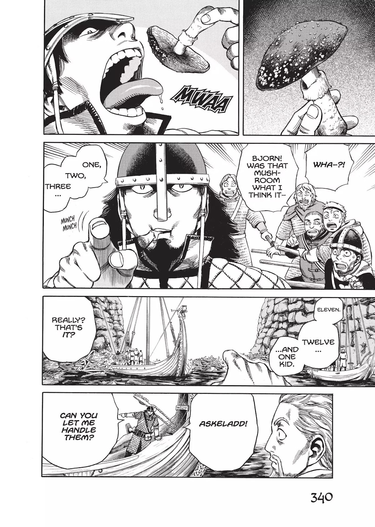 Vinland Saga manga, chapter 11, page 14 of 20