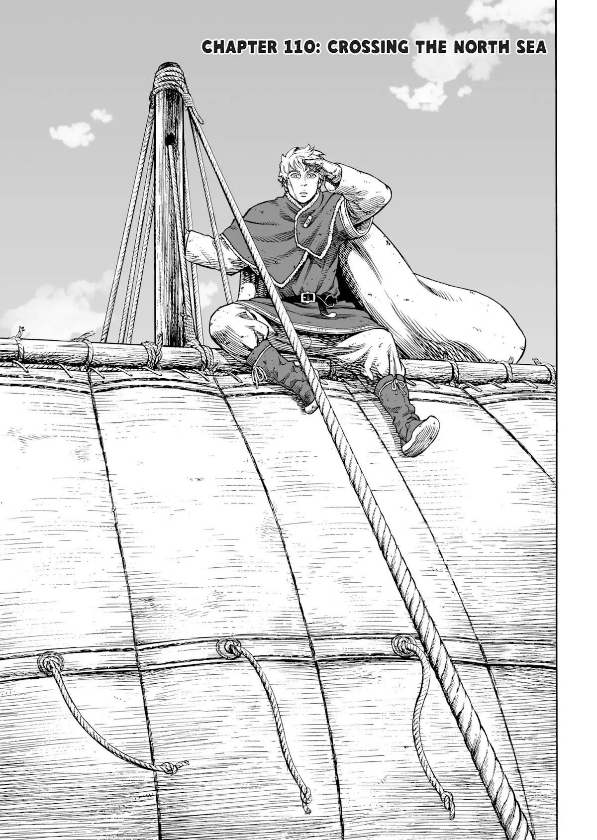 Vinland Saga Chapter 110 page 1 - Chapter 110: Crossing the North Sea