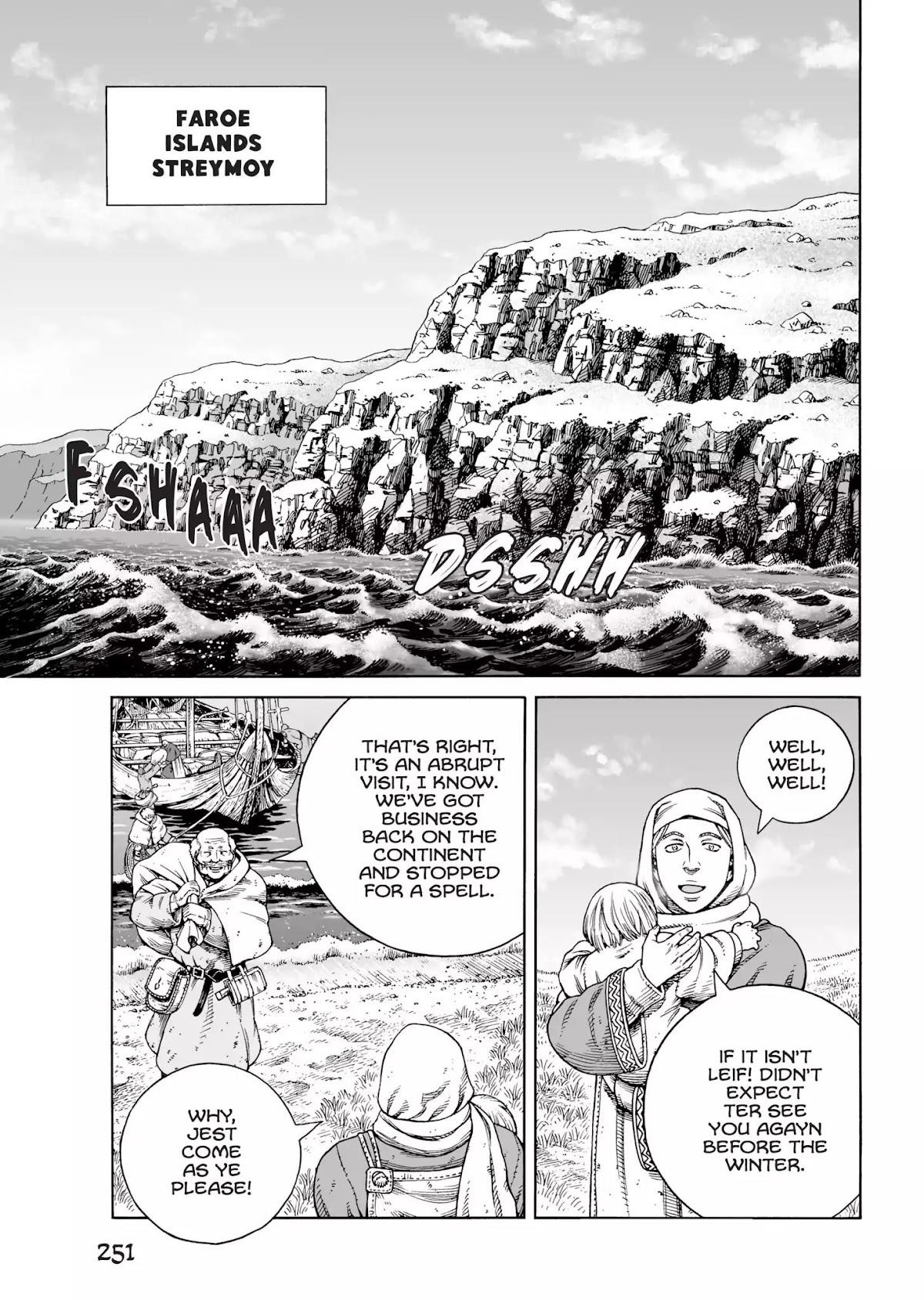 Vinland Saga Chapter 110 page 11 - Chapter 110: Crossing the North Sea