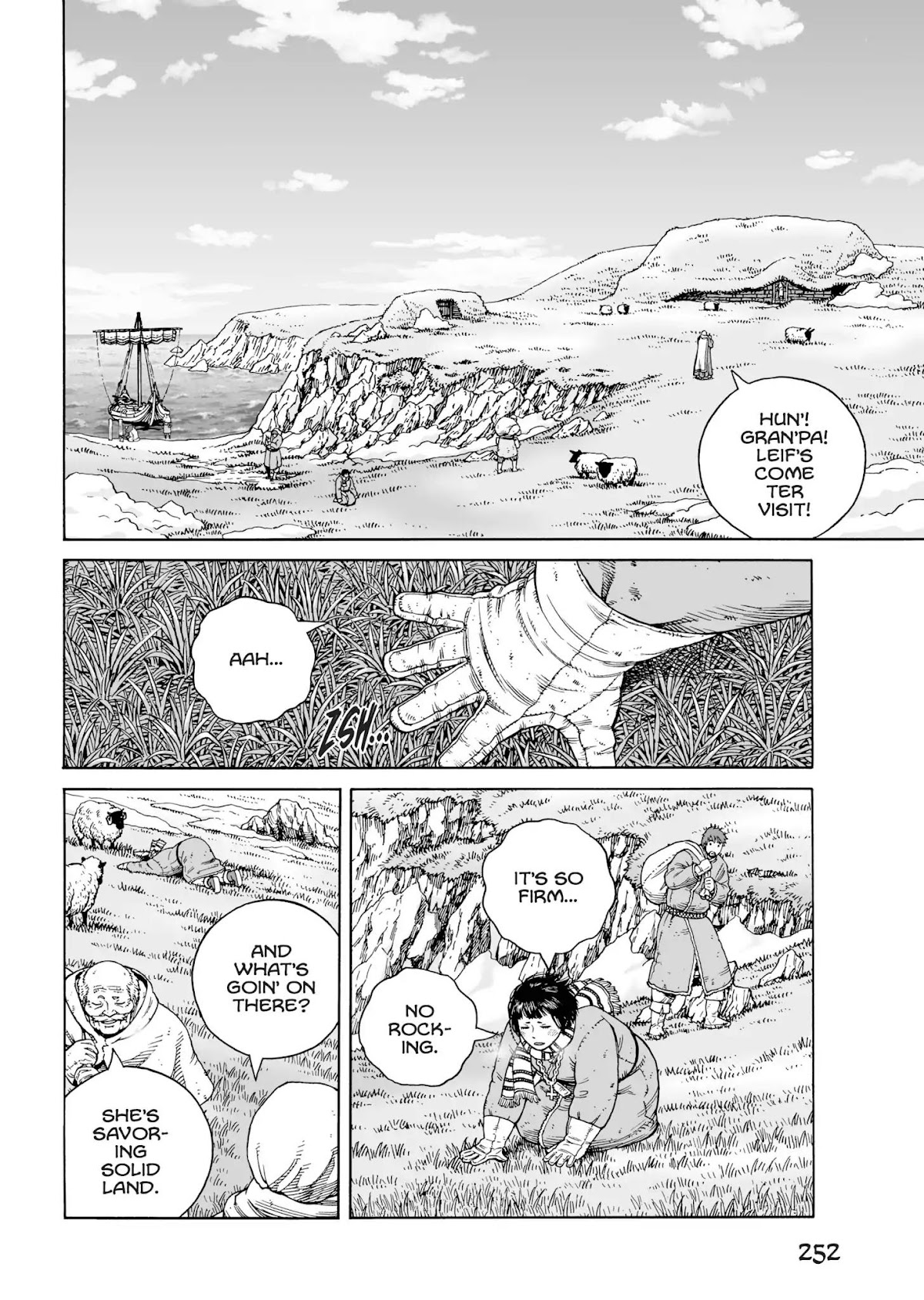 Vinland Saga Chapter 110 page 12 - Chapter 110: Crossing the North Sea