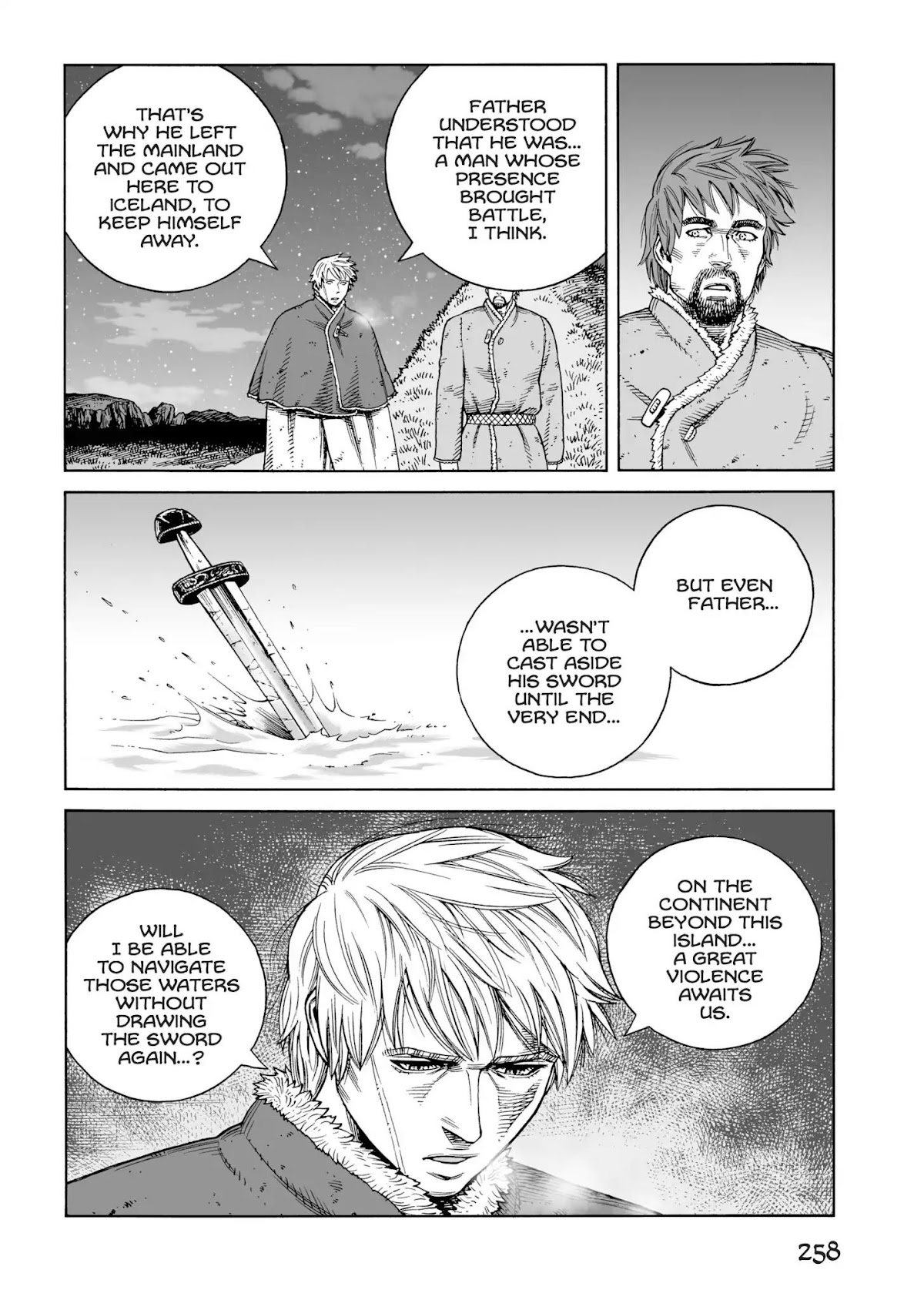 Vinland Saga Chapter 110 page 18 - Chapter 110: Crossing the North Sea