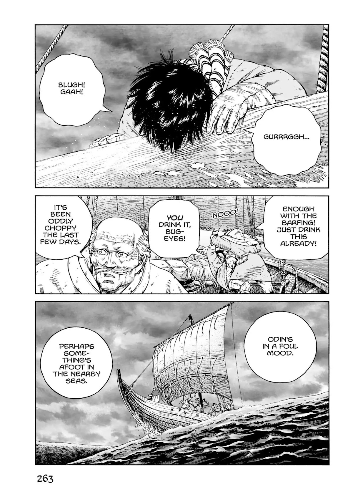 Vinland Saga Chapter 110 page 23 - Chapter 110: Crossing the North Sea